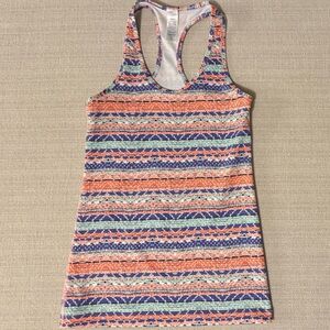 Ivivva Tank size 10 girls lulululemon kids colorful cheer gymnastics shirt top